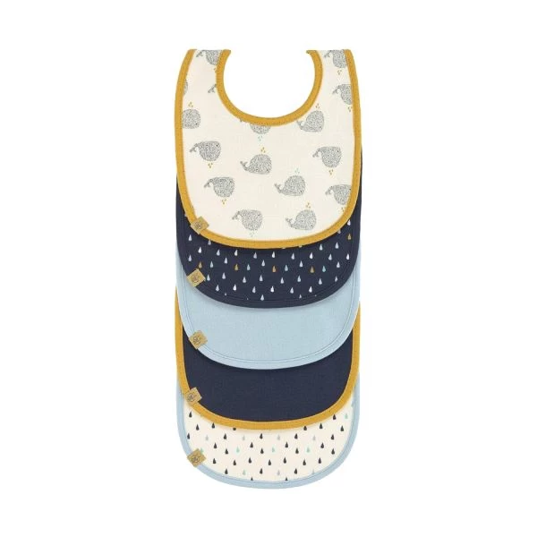 Laessig Little Water Slabbetjes Whale 5 Stuks 3 Laessig Little Water Slabbetjes Whale 5 Stuks