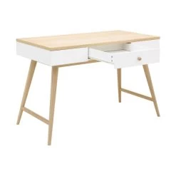 Bopita Paris Bureau Wit / Eiken -Kinderproducten 13219351 writing desk paris 3d 1 1 1 fa59