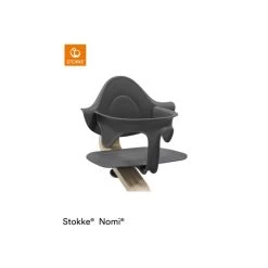 Nomi Baby Set - Anthracite -Kinderproducten 214323 1 nomi natural anthracite bs close 5426 rt cf2f