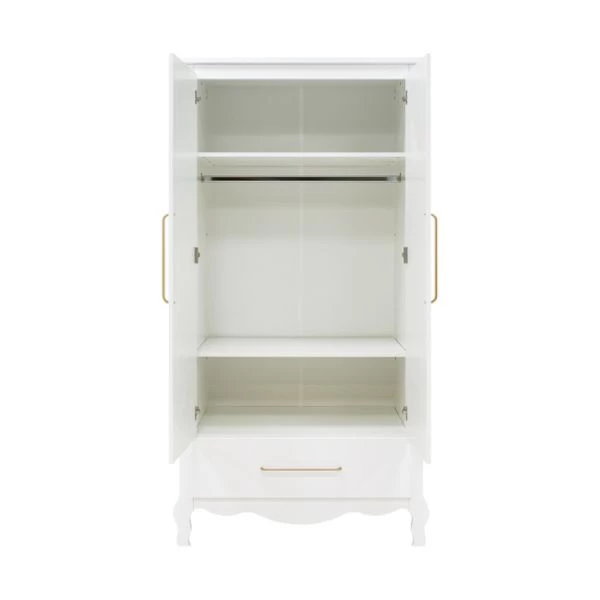 Bopita Elena Kledingkast 2-Deurs XL Wit 5 Bopita Elena Kledingkast 2-Deurs XL Wit - Afbeelding 3