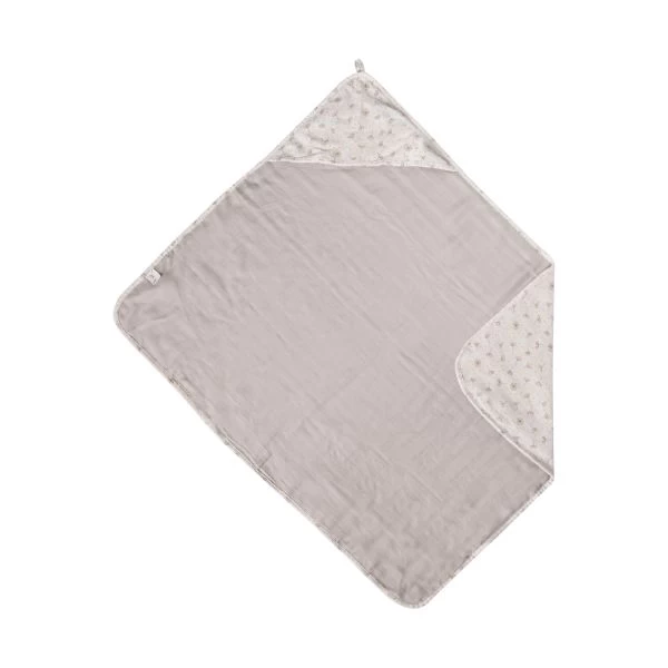 Bebe-Jou Fabulous Hydrofiel Badcape Wish Grey 3 Bebe-Jou Fabulous Hydrofiel Badcape Wish Grey