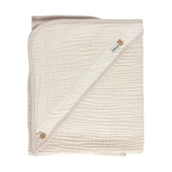 Bebe-Jou Pure Cotton Badcape Sand