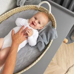 Meyco Diamond Waskussenhoes Grijs Melange -Kinderproducten 4054703633306 3 10cc