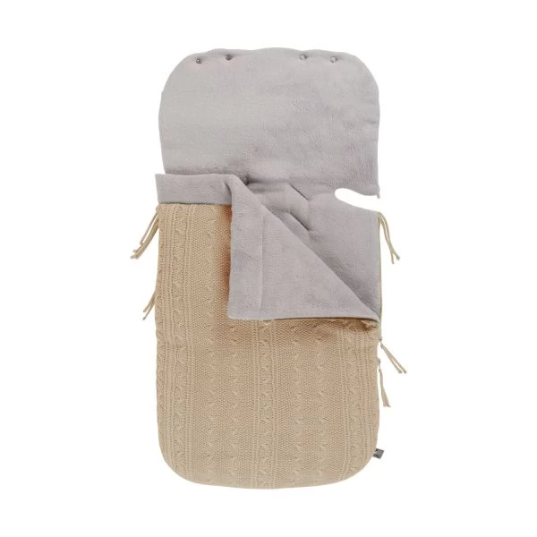 Baby's Only Kabel Voetenzak Beige 3 Baby's Only Kabel Voetenzak Beige