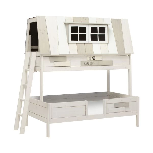 LIFETIME Kidsrooms Stapelbed Hangout Whitewash 3 LIFETIME Kidsrooms Stapelbed Hangout Whitewash