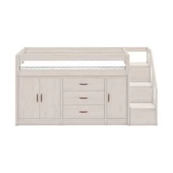 LIFETIME Kidsrooms Halfhoogslaper All-In-One Luxe Whitewash