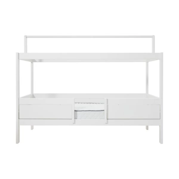LIFETIME Kidsrooms 4 In 1 Bedcombinatie Met Dak Wit Gelakt 6 LIFETIME Kidsrooms 4 In 1 Bedcombinatie Met Dak Wit Gelakt - Afbeelding 4