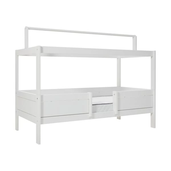 LIFETIME Kidsrooms 4 In 1 Bedcombinatie Met Dak Wit Gelakt 7 LIFETIME Kidsrooms 4 In 1 Bedcombinatie Met Dak Wit Gelakt - Afbeelding 5