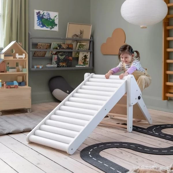 Sebra Rol Glijbaan - Wit 4 Sebra Rol Glijbaan - Wit - Afbeelding 2