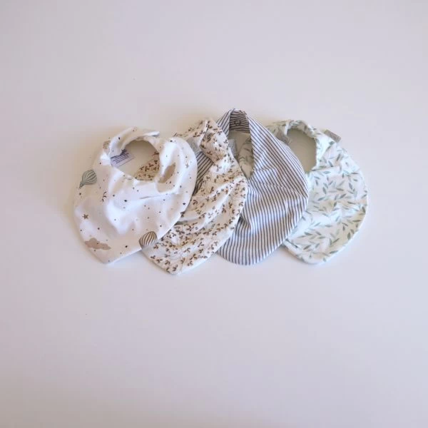 Cam Cam Copenhagen Classic Stripes Slab - 2 Stuks - Blue 4 Cam Cam Copenhagen Classic Stripes Slab - 2 Stuks - Blue - Afbeelding 2