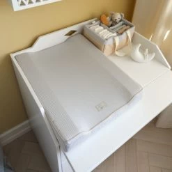 Cam Cam Copenhagen Classic Stripes Waskussen - Blue -Kinderproducten Cam Cam Copenhagen Classic Stripes Waskussen Blue 1 027b