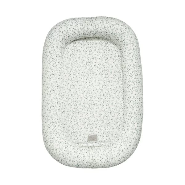 Cam Cam Copenhagen Green Leaves Babynestje 4 Cam Cam Copenhagen Green Leaves Babynestje - Afbeelding 2