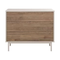 Europe Baby Japandi Babykamer | Bed 60 X 120 Cm + Commode -Kinderproducten Japandi commode 1 d927