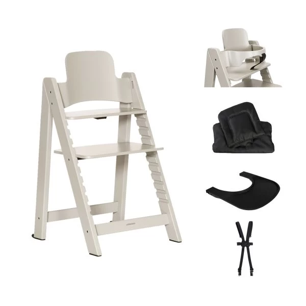 Kidsmill Up! Kinderstoel - 6+ - Pakketdeal - Oatmeal 3 Kidsmill Up! Kinderstoel - 6+ - Pakketdeal - Oatmeal