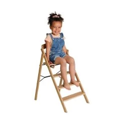 KAOS Klapp Kinderstoel - Inklapbaar - Oak Natural -Kinderproducten Klapp oak Karla5 5575