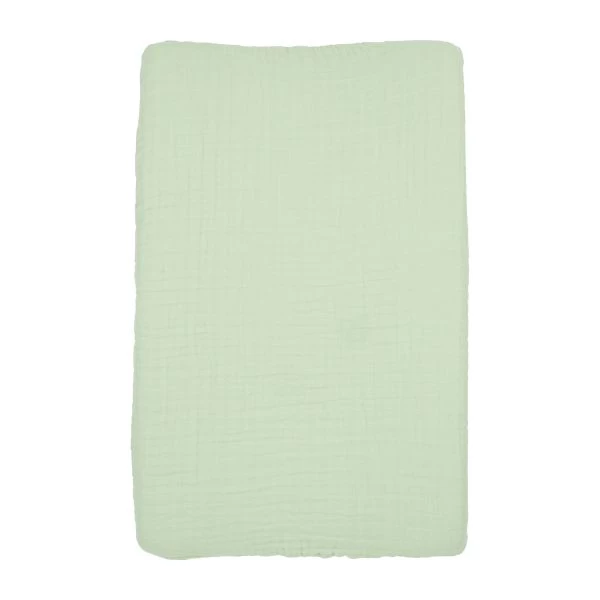 Meyco Aankleedkussenhoes Uni - Pre-washed - Soft Green 3 Meyco Aankleedkussenhoes Uni - Pre-washed - Soft Green