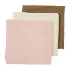 Meyco Luiers Uni - 3 Stuks - Offwhite / Soft Pink / Toffee -Kinderproducten Meyco Luiers Uni 3 Stuks Offwhite Soft Pink Toffee b3b1