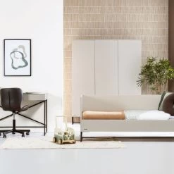 Kidsmill Modular 2 Kinderkamer Oatmeal | Bedbank 90 X 200 Cm + Bureau