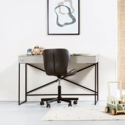 Kidsmill Modular 2 Bureau - Oatmeal -Kinderproducten Modular tiener oatmeal SFEER bw 2 dede