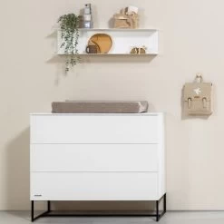 Kidsmill Modular 2 Commode 3L Mat Wit - Zwart - Mat Wit -Kinderproducten Modular wit juniorzijde commode 9ce5