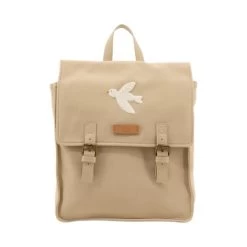 Nanami Bird Puffed Rugzak - Naturel