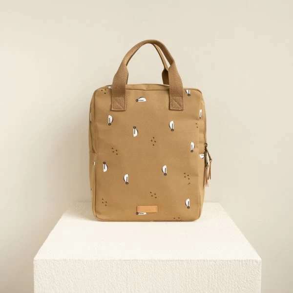 Nanami Pinguin Rugzak - Sand 6 Nanami Pinguin Rugzak - Sand - Afbeelding 4