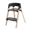 Stokke® Steps™ Kinderstoel - Black / Natural -Kinderproducten Stokke Steps Kinderstoel Black Natural 94bb