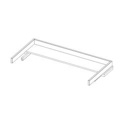 Kidsmill Accent Bladvergroter Wit -Kinderproducten accent chest extender bc9a