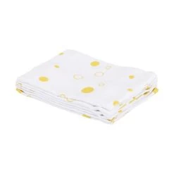 Basicline Bubble Hydrofiel Luiers Oker 6 Stuks