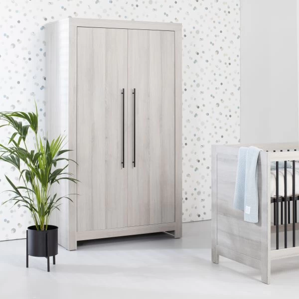 Europe Baby Vittoria Babybed Grijs / Zwart 60 X 120 Cm - Afbeelding 4