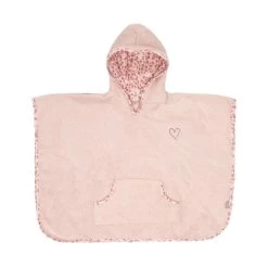 Bebe-Jou Leopard Poncho Pink