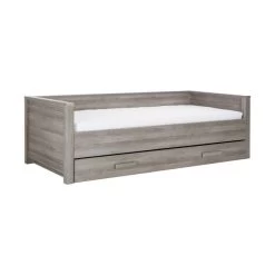 Europe Baby Juno Bedbank Grijs Hout Decor 90 X 200 Cm -Kinderproducten bedbank juno grijs houtdecor 5 new fe4f
