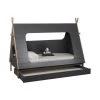 BLN Kids Tipi Bed Grijs Incl. Bedlade 90 X 200 Cm -Kinderproducten bln kids kinderbed incl bedlade tipi grijs e18c