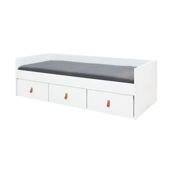 Bopita Indy Bedbank Wit / Naturel 90 X 200 Cm - Afbeelding 2