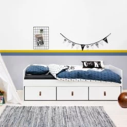 Bopita Indy Bedbank Wit / Naturel 90 X 200 Cm -Kinderproducten bopita indy bedbank wit naturel 90 x 200 cm sfeer 7294