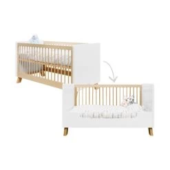 Bopita Lisa Babybed Wit / Naturel 70 X 140 Cm -Kinderproducten bopita lisa babybed wit naturel 70 x 140 cm 6 9912