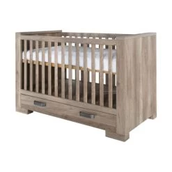 Kidsmill Brent Babybed Met Lade Oldwood 70 X 140 Cm