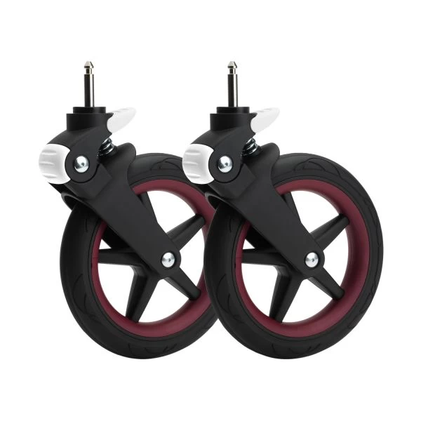 Bugaboo Fox Wieldoppen Donker Rood 4 Bugaboo Fox Wieldoppen Donker Rood - Afbeelding 2