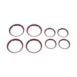 Bugaboo Fox Wieldoppen Donker Rood