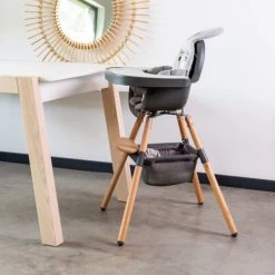 Childhome Evolu 2 Sandwich Mesh Mandje Anthracite -Kinderproducten chevobasa chevochna chevotsaa ccrascjg chmira90 mood 4884