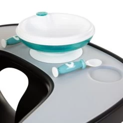 Childhome Evolu Eetblad ABS Zwart -Kinderproducten childhome evolu eetblad abs zwart 1 75be