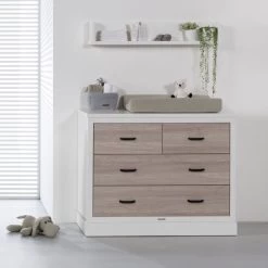 Kidsmill Newport Commode Wit / Eiken 11 Kidsmill Newport Commode Wit / Eiken -Kinderproducten commode 4 1877