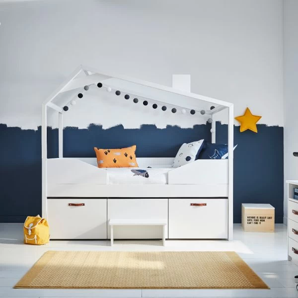 Cool Kids Kajuitbed Met Hutconstructie Wit 90 X 200 Cm 5 Cool Kids Kajuitbed Met Hutconstructie Wit 90 X 200 Cm - Afbeelding 3