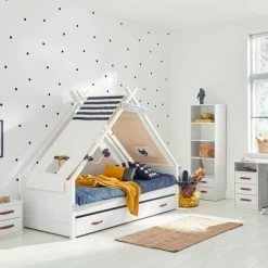 Cool Kids Tipibed Wit 90 X 200 Cm -Kinderproducten cool kids tipibed wit 90 x 200 cm sfeer superhero 2 cf24