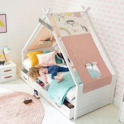 Cool Kids Tipibed Wit 90 X 200 Cm -Kinderproducten cool kids tipibed wit 90 x 200 cm unicorn sfeer b1ff