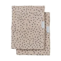 Cottonbaby Soft Rain Multidoek Taupe / Zwart 2 Stuks