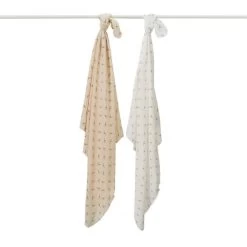 Cottonbaby Blaasbloem Soft Multidoek XL Room -Kinderproducten cottonbaby multidoek xl soft blaasbloem room zand combi fd77