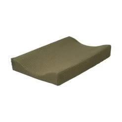 Cottonbaby Waskussenhoes Wafel Gebreid Kakigroen