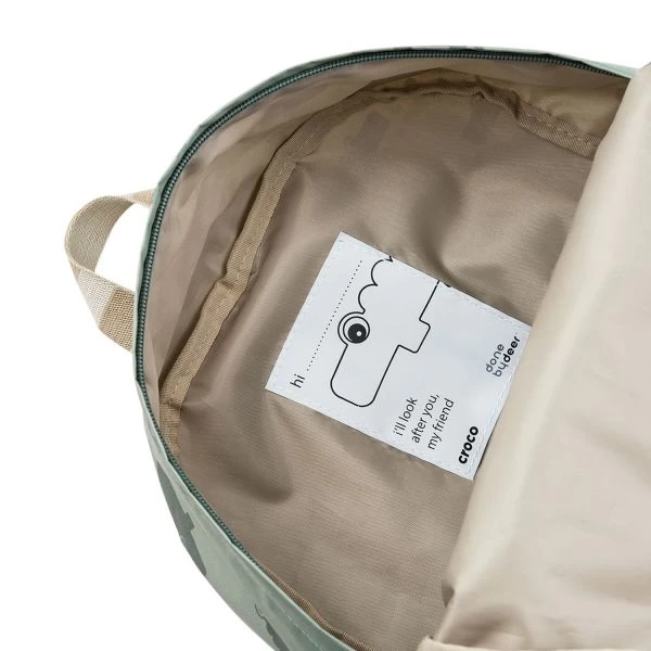 Done By Deer Croco Rugzak Green 5 Done By Deer Croco Rugzak Green - Afbeelding 3