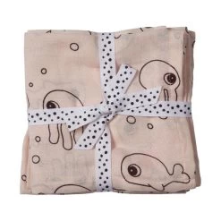 Done By Deer Sea Friends Wikkeldoeken Powder 2 Stuks